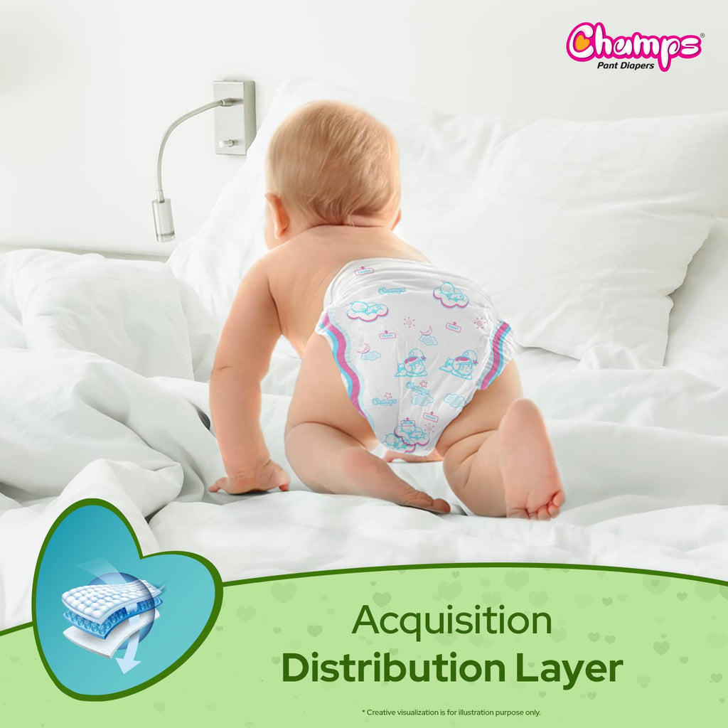Buy MamyPoko Standard Diaper Pants L, 7 pcs Online at Best Prices |  Wellness Forever